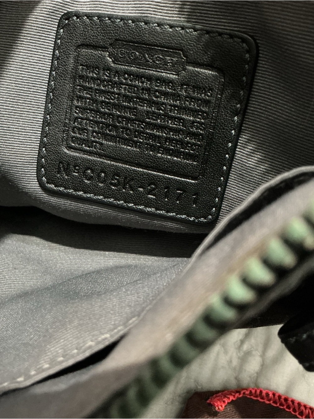 Coach Chelsea Demi Black Signature Jacquard Shoulder Bag - Picture 7 of 8